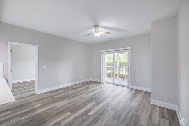 2BR, 2BA - 1,217SF - Living Room