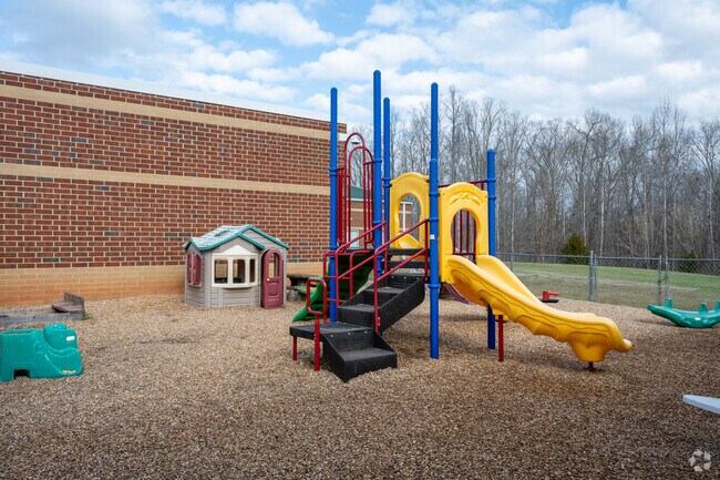 Cornatzer Elementary School has a fun playground for students.