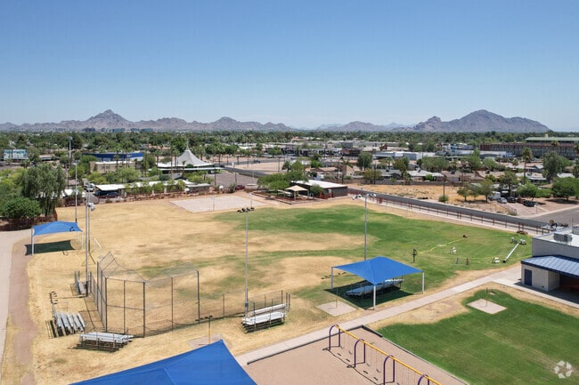 Machan Elementary School is located in central Phoenix near Camelback East Village.