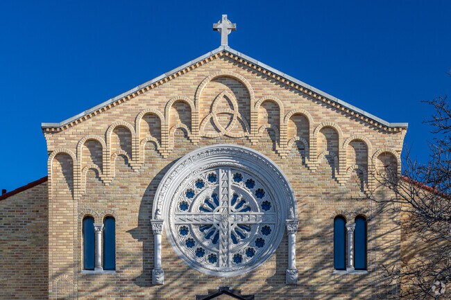 Holy Trinity Elementary School is attached to Holy Trinity Catholic Church.
