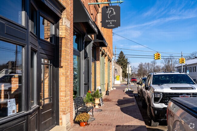 Metamora locals spend the day shopping for ones at the various shops in downtown Metamora Village.