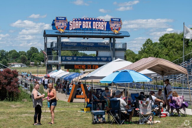 The Soap Box Derby in Ellet is fun for the whole family.