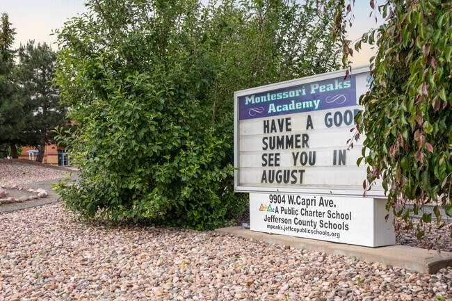 Montessori Peaks Academy provides quality education to its students.