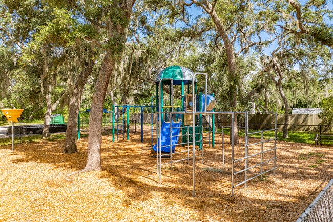 Kids enjoy playing on the play area at 
 Ignite Academy.