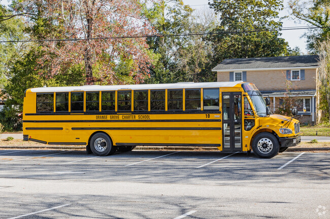 Orange Grove Elementary Charter School in West Ashley has great buses for students.