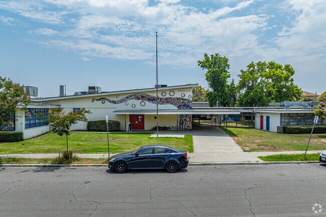 Birney Elementary School encourages creative learning.