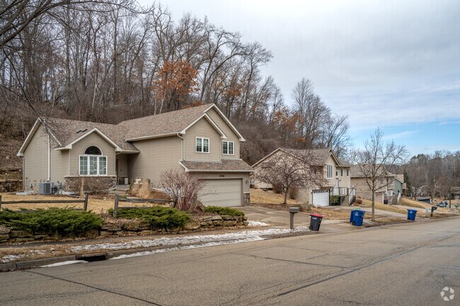 Numerous split-level home styles take advantage of the elevation throughout Red Wing.