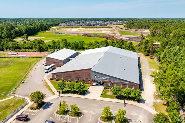 Coastal Christian High School in Wilmington, NC offers a comprehensive education for students.