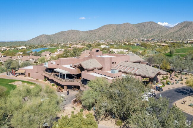 An overview of the Ancala Country Club.