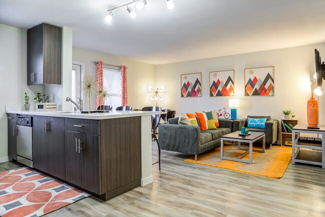 Kitchen & Living Area