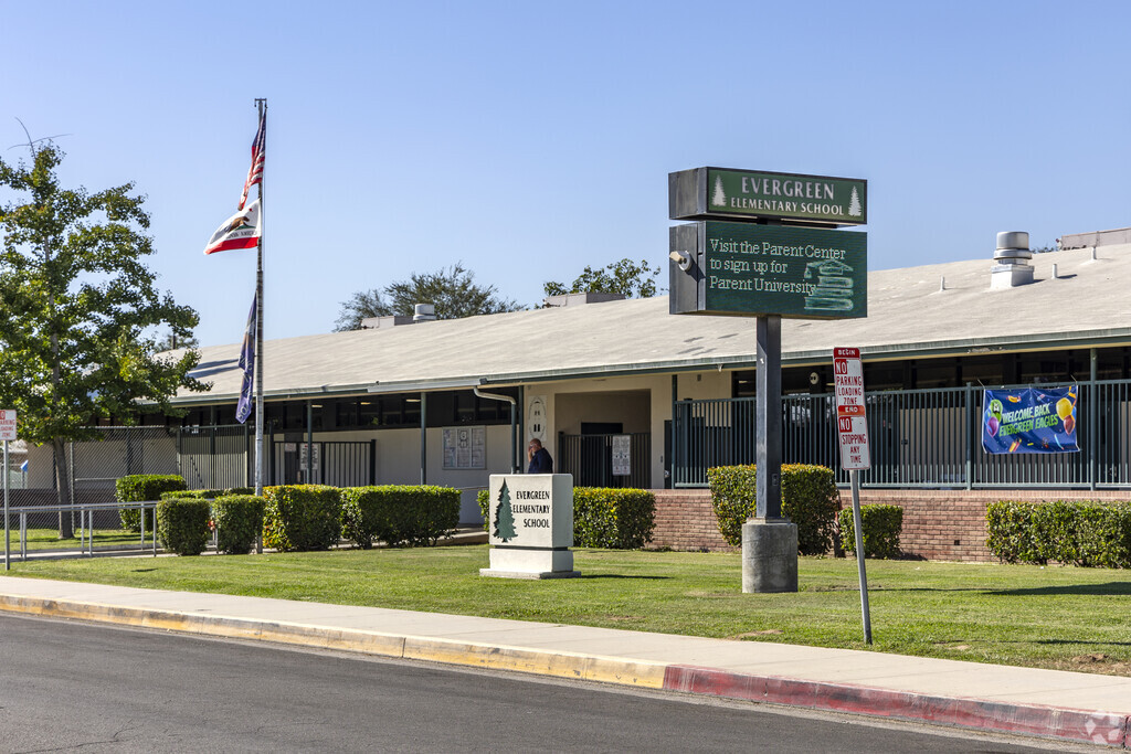 The Evergreen Elementary School in Bakersfield.