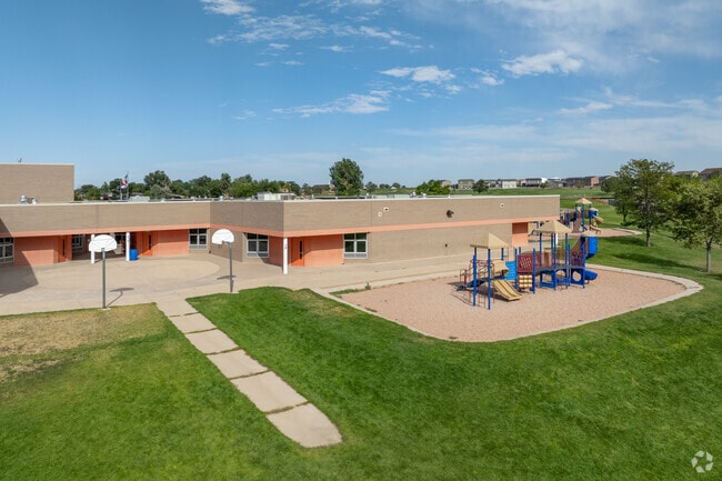 Your kids will never want to leave the playground at Twombly Elementary School.