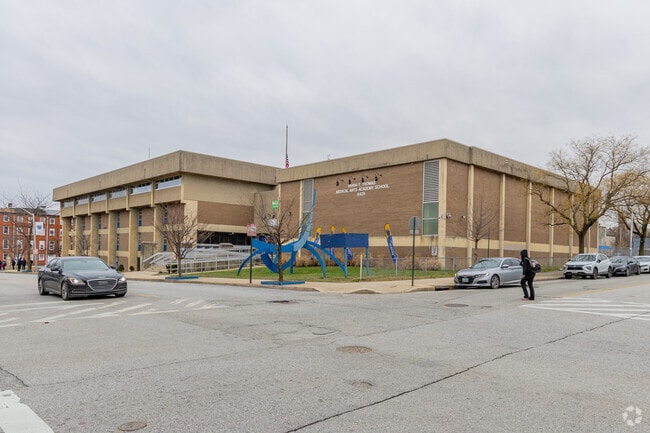 Vivien T. Thomas Medical Arts Academy is only a short walk for residents in Lexington Terrace.