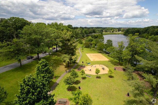 Families can access many parks and walking paths around the area.