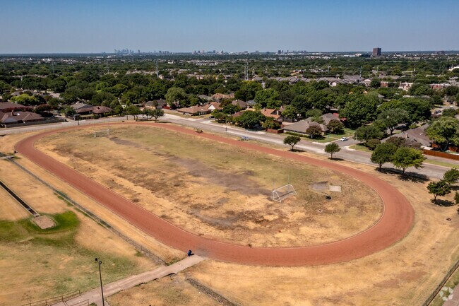 Richardson Liberty Junior HIgh Aerial Activity Field