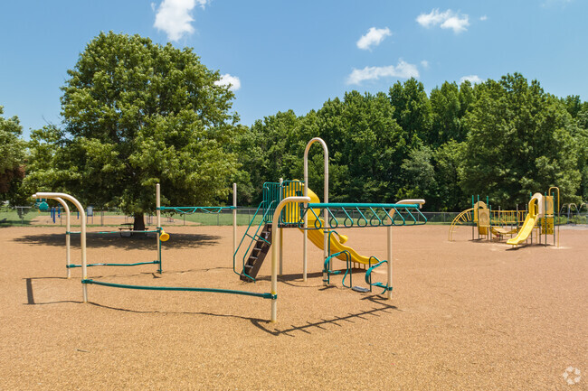 Kids can refresh at recess on the playground at Shadow Oaks Elementary School.