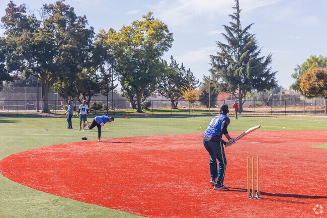 Centerville Community Park is a popular place to play cricket.