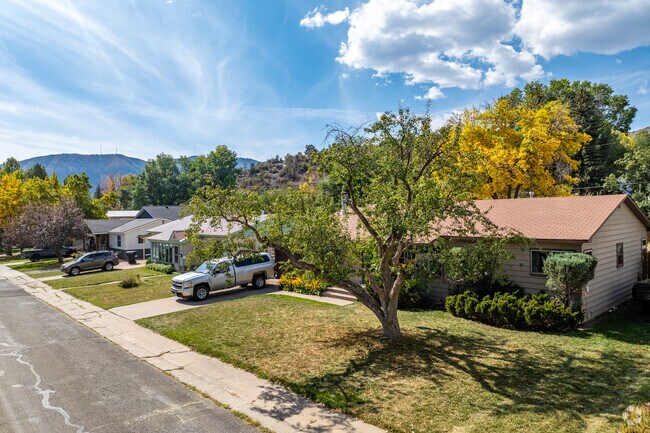 Homes in Crestview sit on more compact lots.