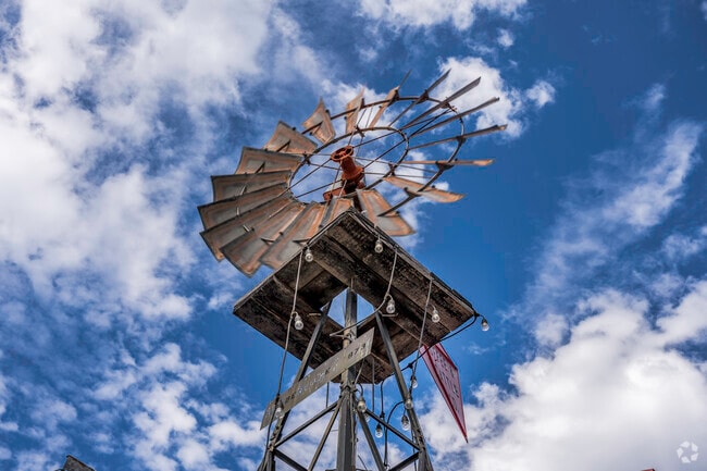 An old windvane gives the area near Alderpoint an old town vibe.