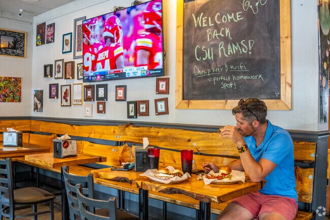 Take a trip 1 mile north to The Colorado Room for sliders in Historic Fort Collins.