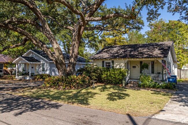 Shaded homes are common in Port Allen.