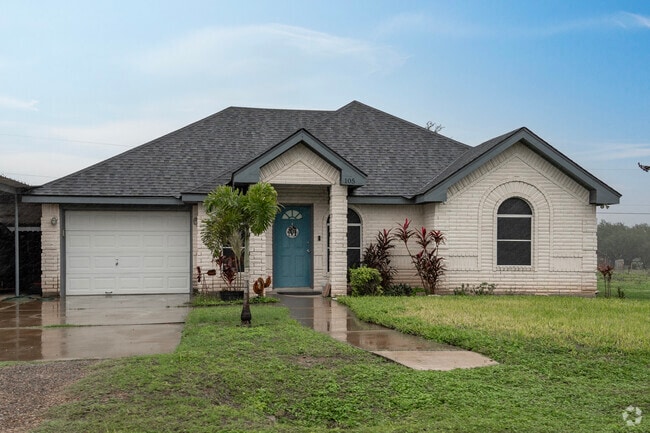 A traditional brick style home located in the south side of Palmview, Texas.