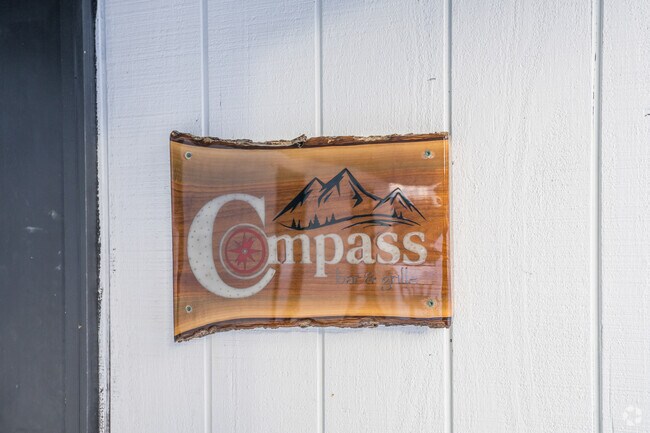 Compass Bar & Grill offers a hometown vibe with food and drink.