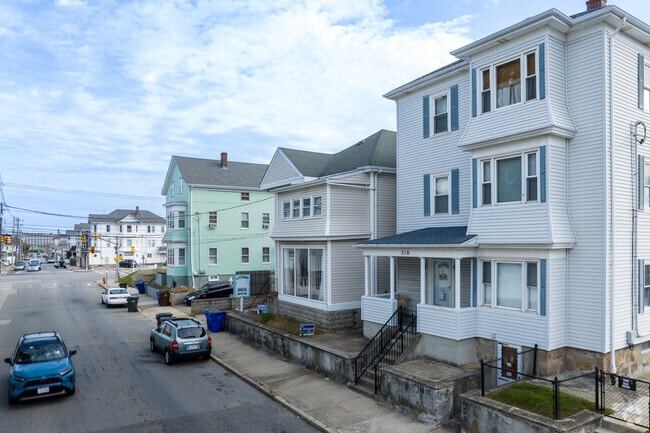 Multi-story homes are often seen in Western Fall River.