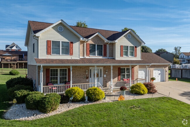 Newer constructed homes are found in clusters in the Irwin area.