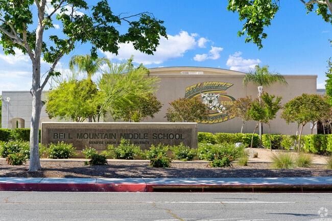Experience A World-class Education At Bell Mountain Middle School in Murrieta Highlands.