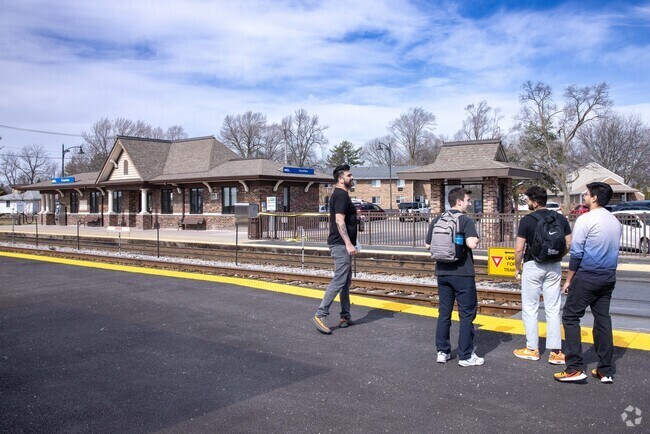 Use public transit to Chicago or Milwaukee through nearby Metra stations.