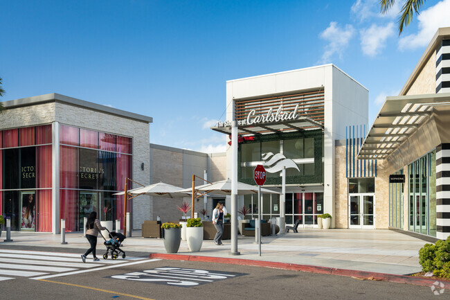 The Shoppes at Carlsbad is a popular place for locals to go near Tri-City.