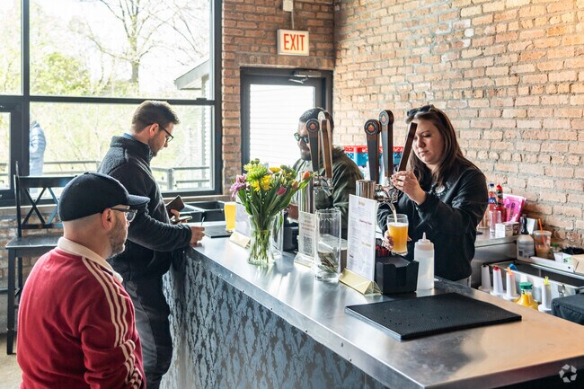 Try out the new anniversary beer at Spring Fest at Burning Bush Brewery in Horner Park.