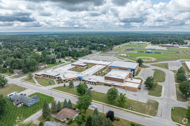 Kalkaska High School is located in Kalkaska, Michigan.
