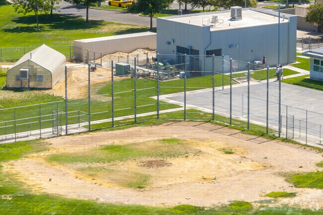 The baseball field at Valley Community School in Atwater.