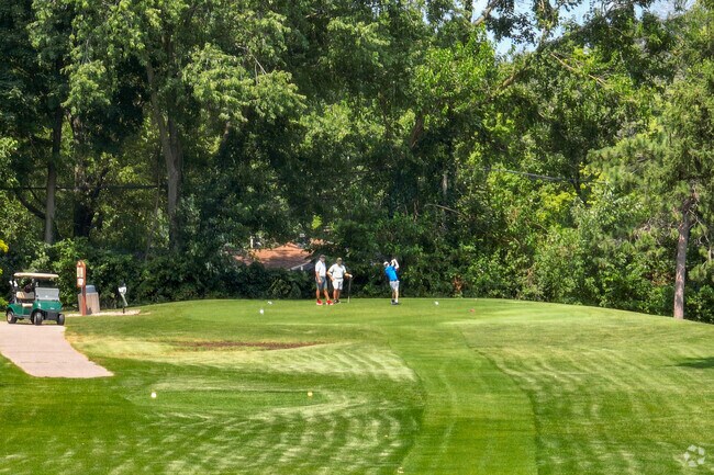 Golf is a great pass time for the residents of Kennedy Park.
