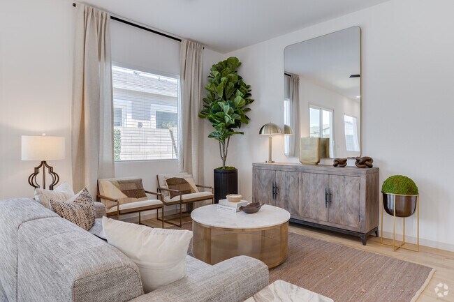 3BR, 2BA - 1,355SF - Living Room