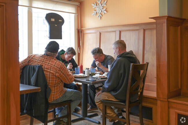 The Village Sub is where locals gather for a good meal.