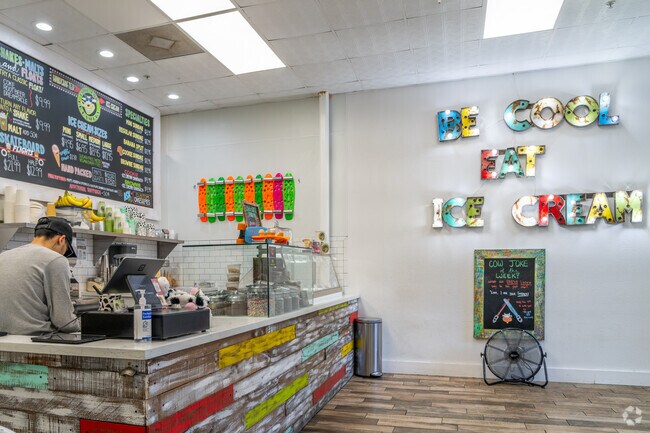 Cool Cow Creamery offers a delectable Selection of Small Batch Ice Cream.