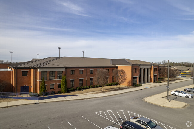 Buckhorn Middle School is next to Buckhorn High School in New Market Alabama.