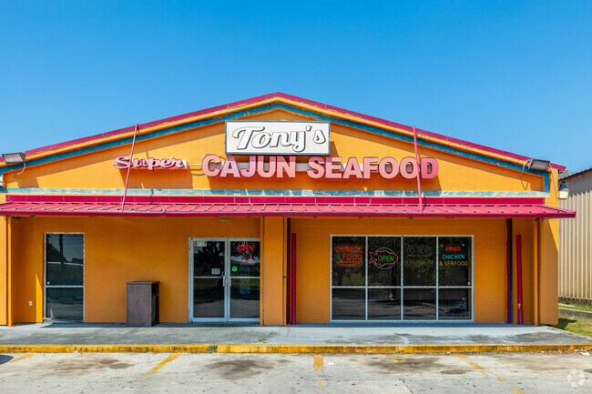 Tony's Super Cajun Seafood is a local favorite in the Read Blvd West neighborhood.