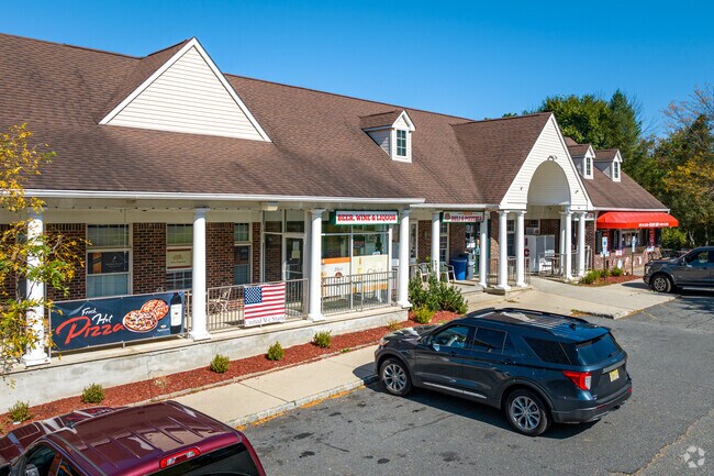 Retail options within Fredon Township are limited, but Fredon Plaza has all the essentials.