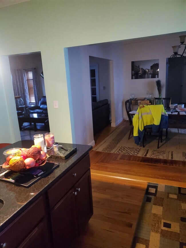 Living room bathroom