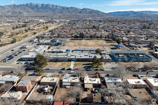 Hawthorne Elementary School's pickup and drop off runs along the front of the school.