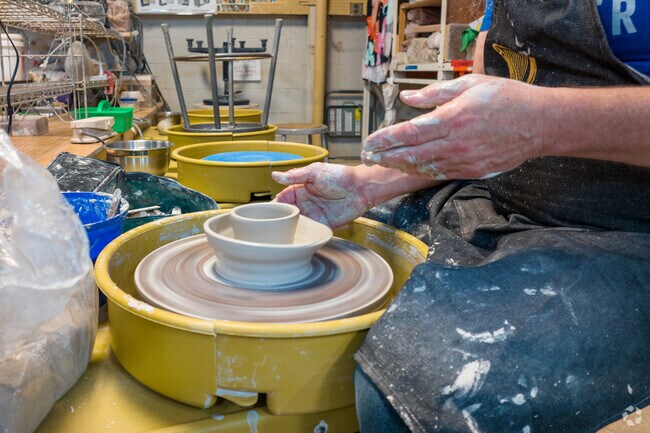 Residents can attend ceramics classes at the Michigan Art Institute in Garden City.