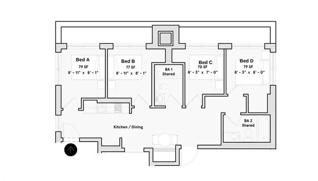 2000 P St NW unit B, Washington Dc, DC 20037 - photo 5