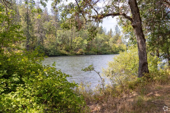 Trail is surrounded by beautiful landscapes.