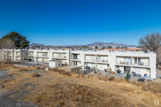 Some residents of Pahrump live in condos with view of the mountains.