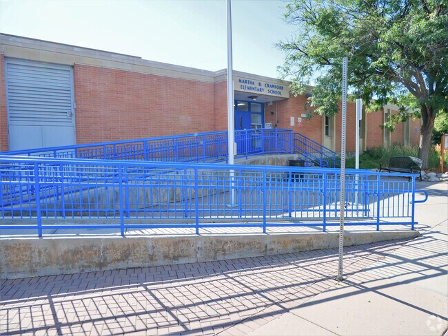 Crawford Elementary School serves families in North Aurora.