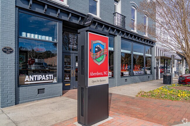 Downtown Aberdeen features an eclectic mix of shops and cuisine.